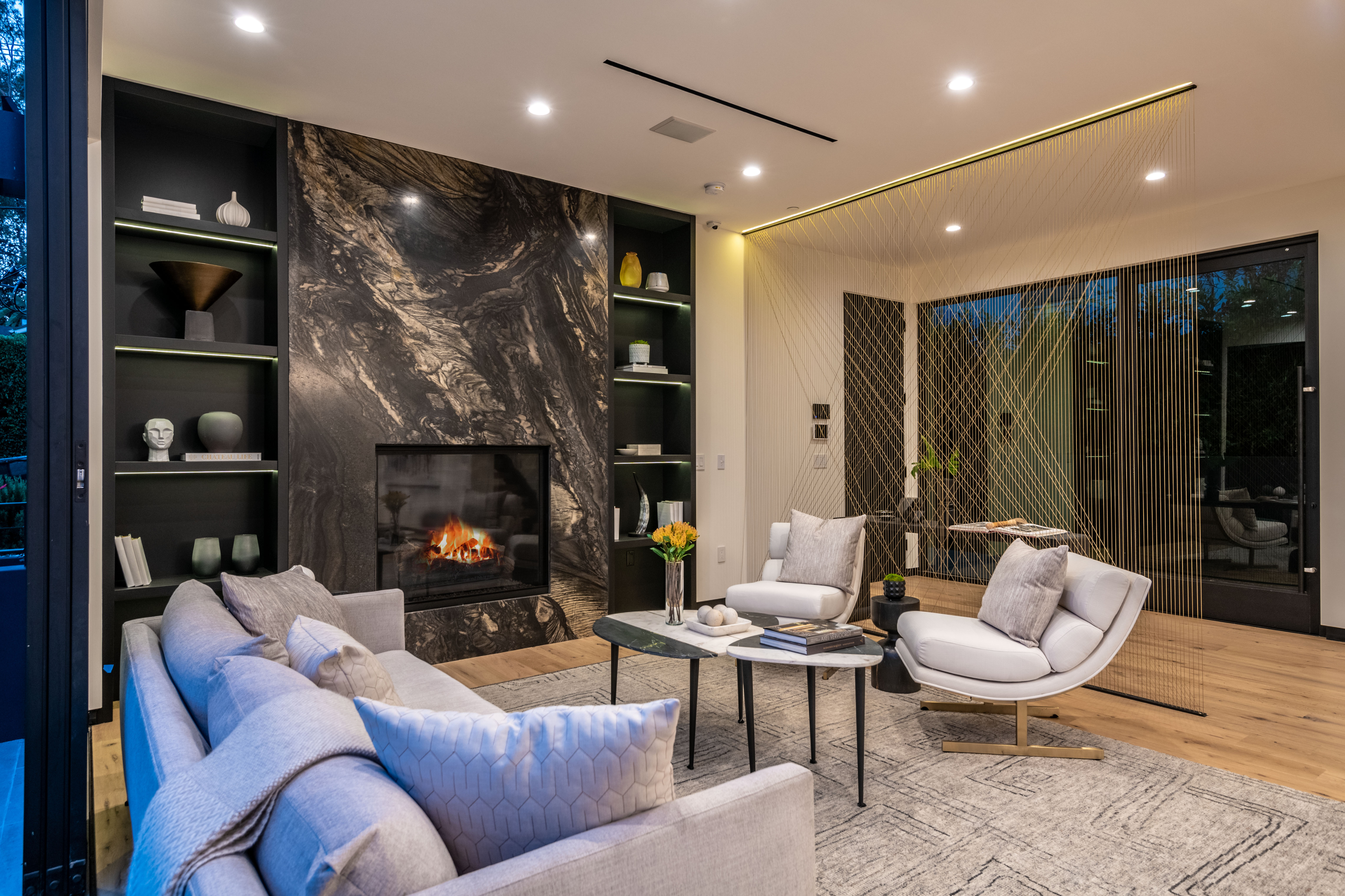 Chef's kitchen with island and tailored cabinetry