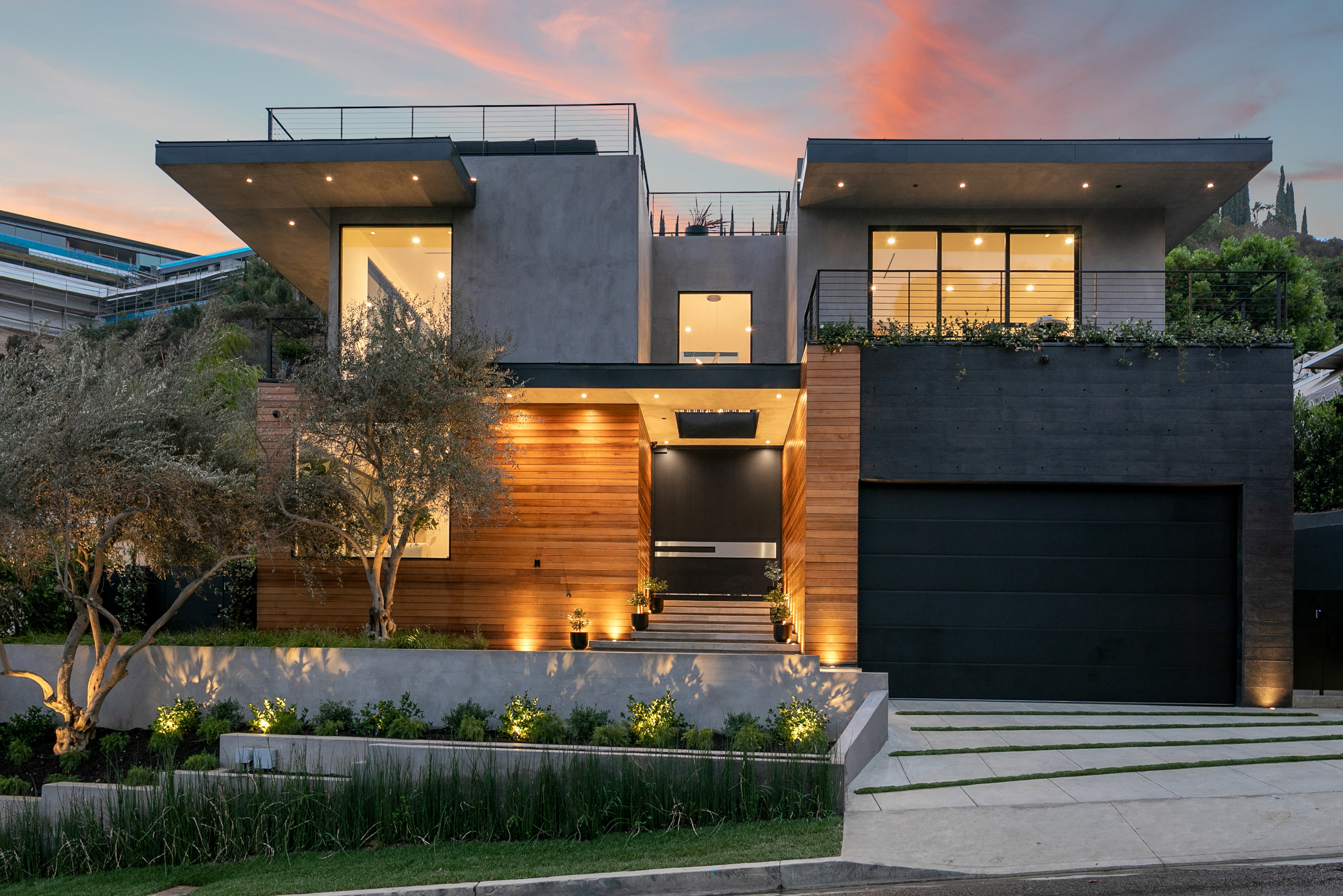 Formal living zone with curated seating
