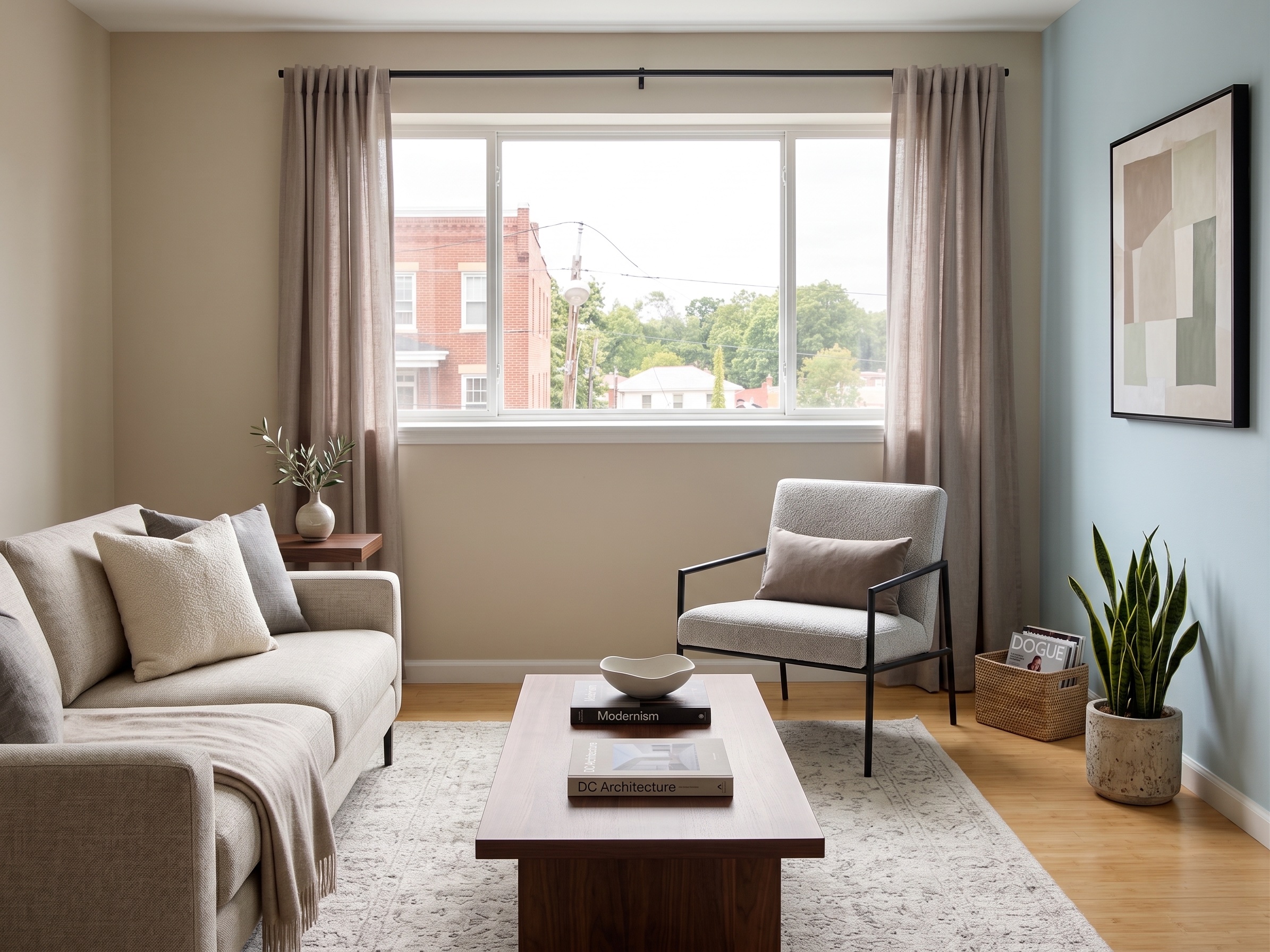 Sky DC — four-story brick condominium renovation