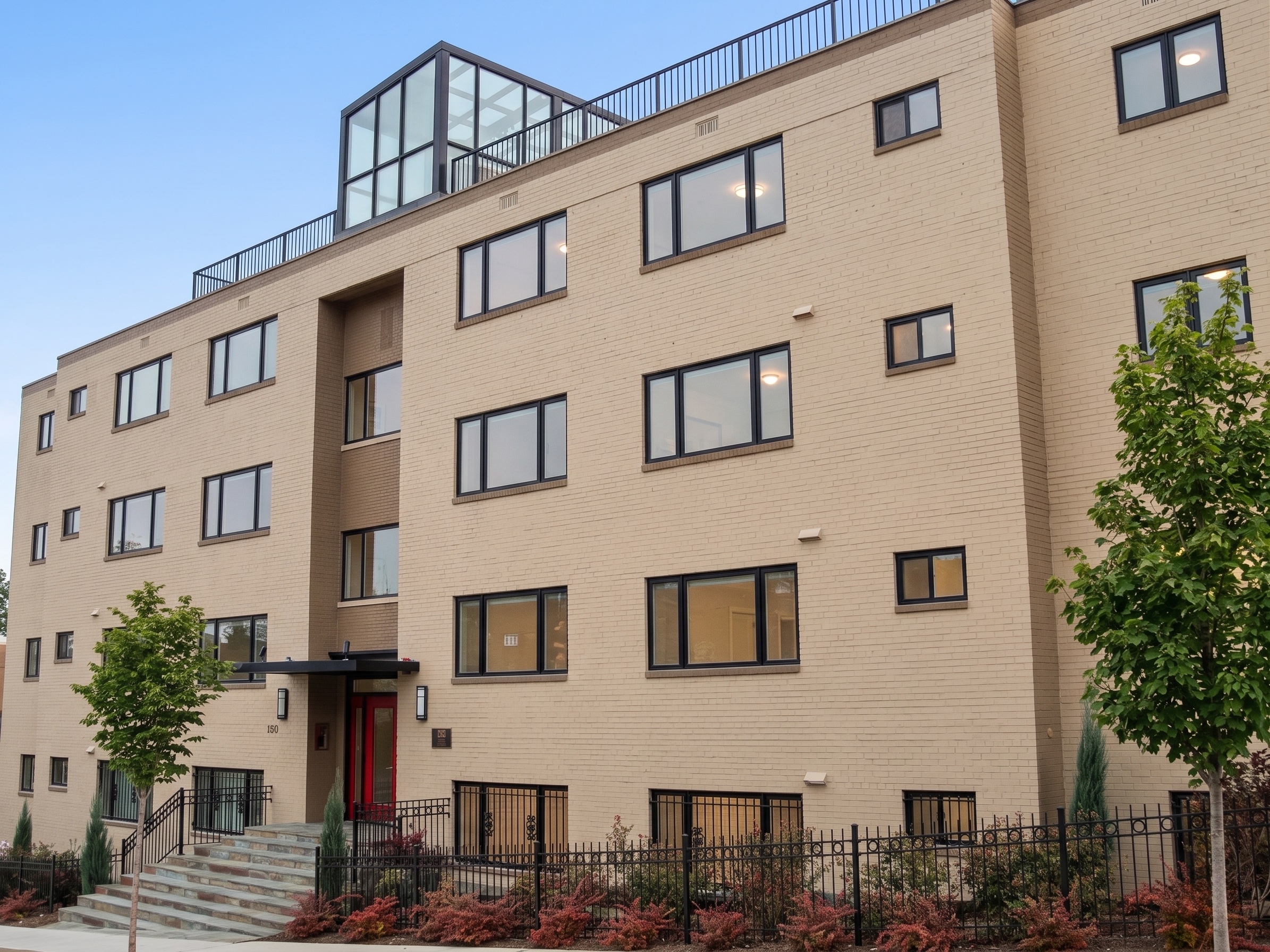 Building fitness center amenity