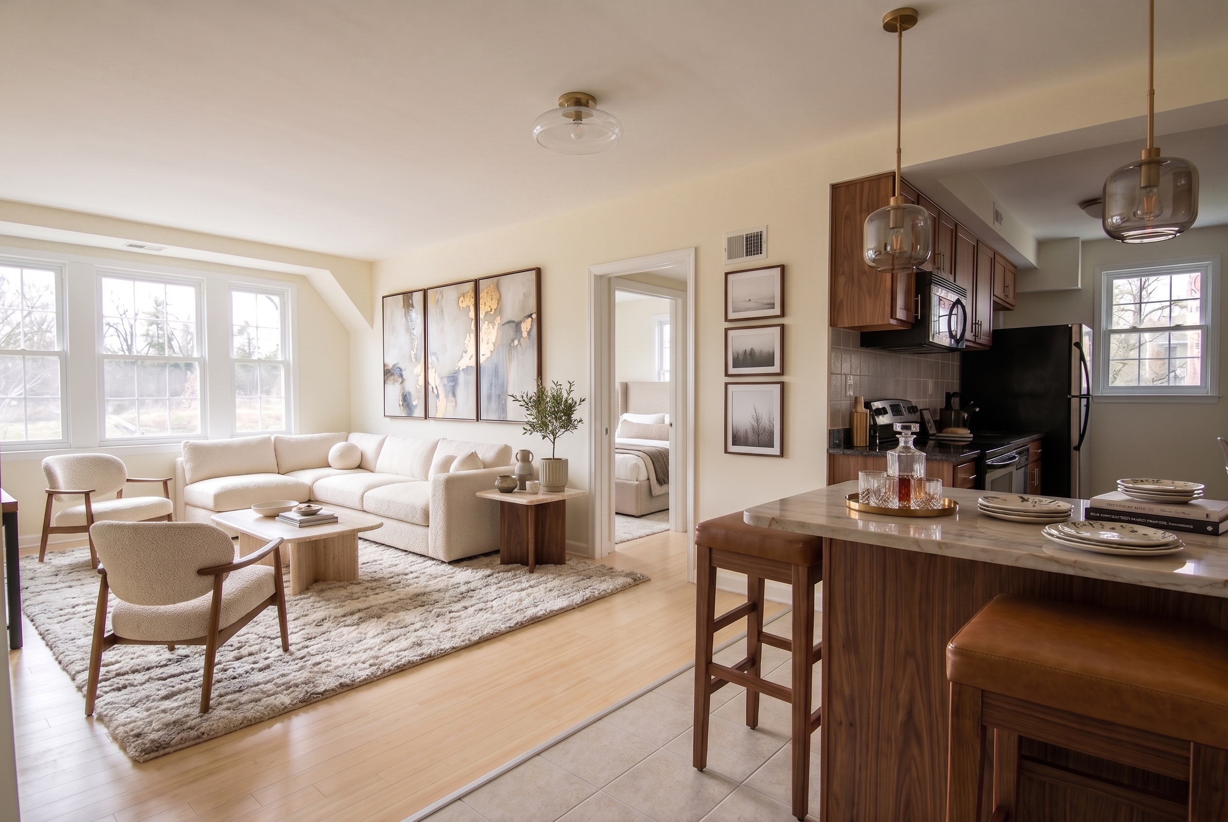 The Clarke — classical condominium renovation